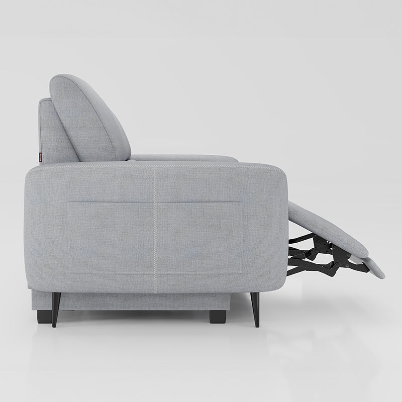 AeroStretch 3 Seater Power Zero Wall Recliner Sofa with Drop Down Table Tray
