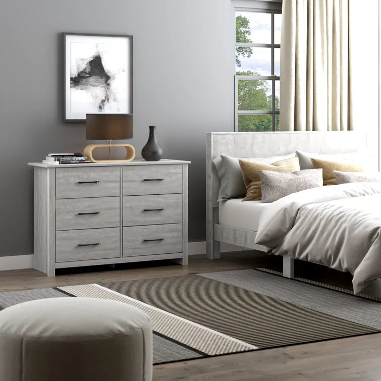 Walter 6 Drawers Double Dresser
