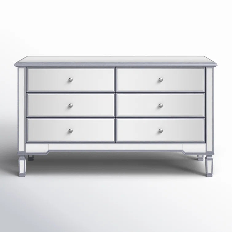 Brixton 6 Drawer 60" W Double Dresser