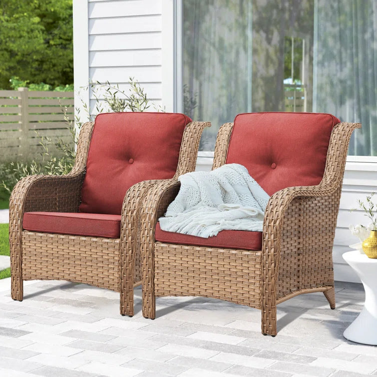 Bonia Wicker Rattan Outdoor Chairs