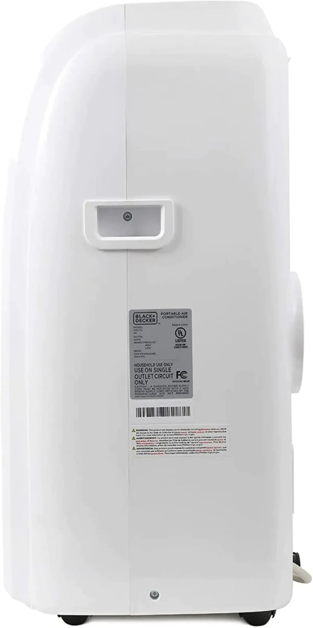 14,000 BTU Portable Air Conditioner with Heat and Remote Control, White