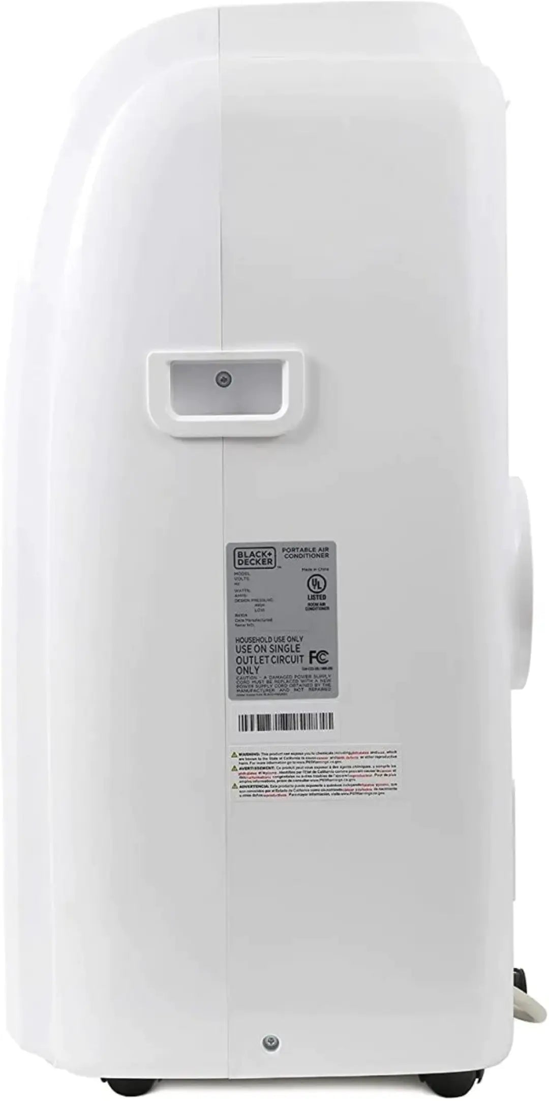 14,000 BTU Portable Air Conditioner with Heat and Remote Control, White