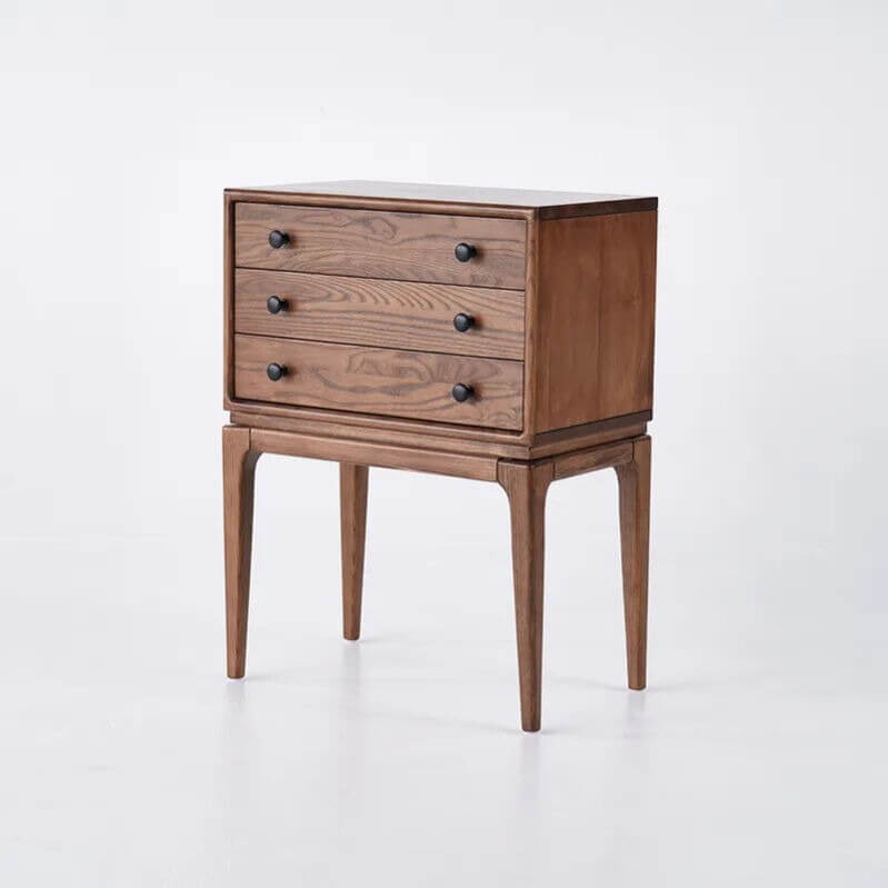 Tanic Mid Century Modern Chest Cabinet with Storage