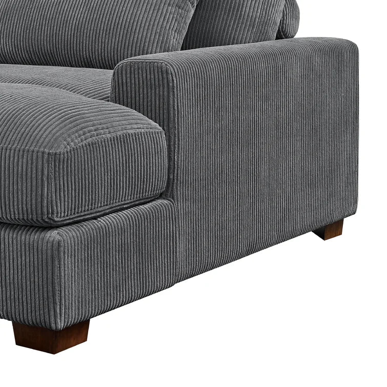 Mordecai 90'' Corduroy Sleeper Sofa