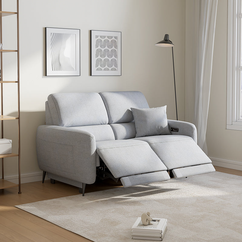 AeroStretch 3 Seater Power Zero Wall Recliner Sofa with Drop Down Table Tray