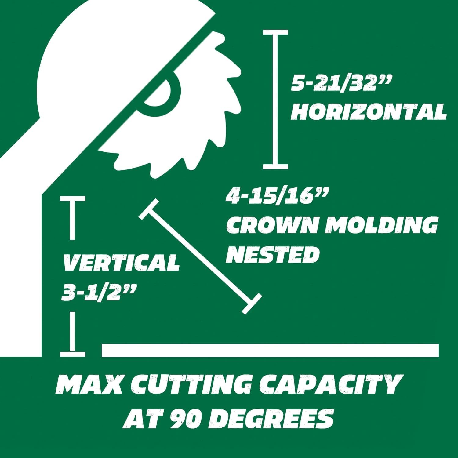 Bundle of Metabo HPT Compound Miter Saw, 10" Miter Saw with Large Table Saw for woodworking, C10FCGS + Metabo HPT 25 Ft Tape Measure, 17-Ft Reach & 14-Ft Standout, 115925M