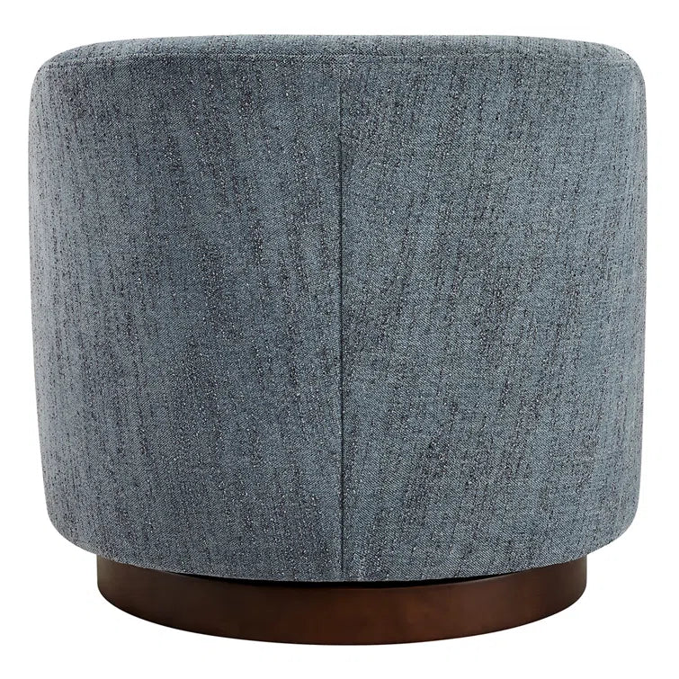Bennett Upholstered Swivel Barrel Chair