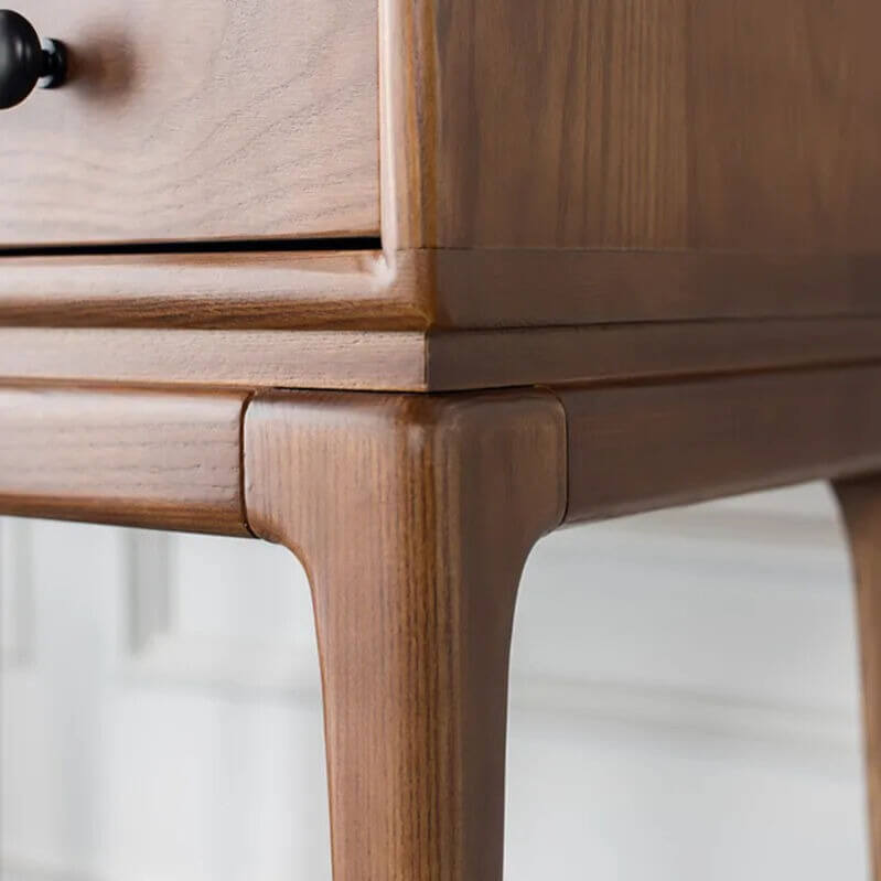 Tanic Mid Century Modern Chest Cabinet with Storage
