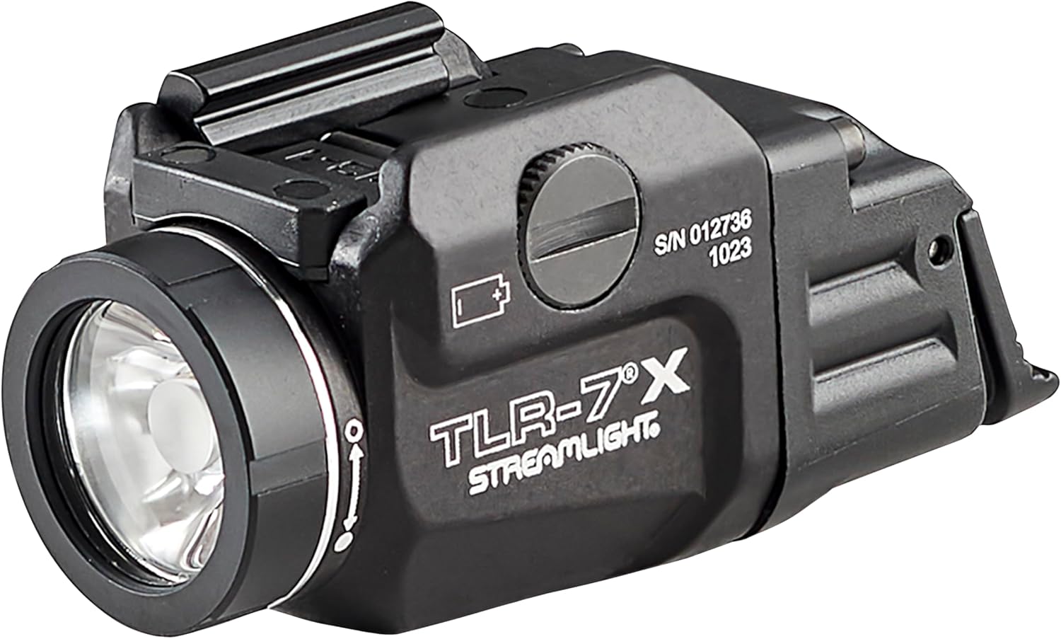 Streamlight 69456 TLR-7 X USB 500-Lumen Compact Tactical Weapon Light with High & Low Paddle Switches and Key Kit, Flat Dark Earth