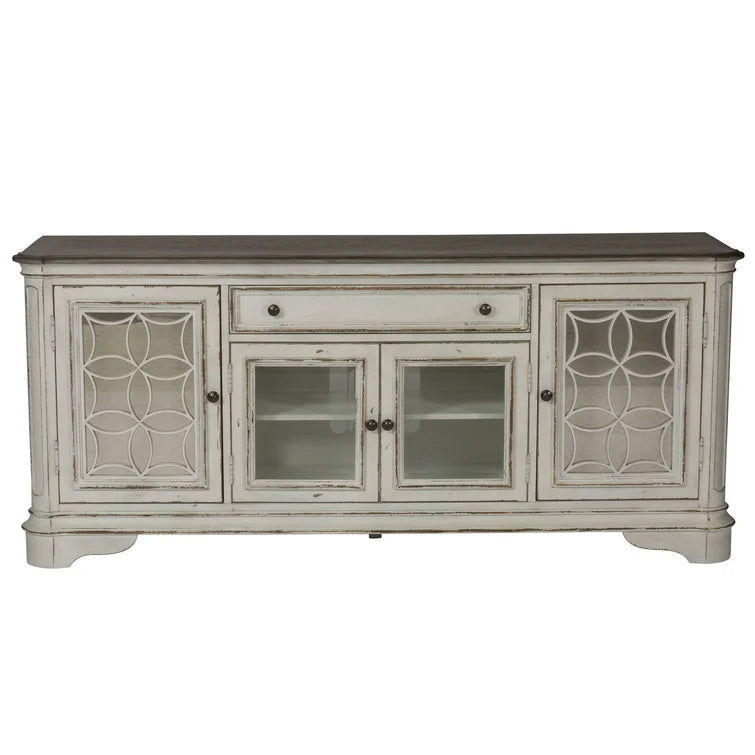 Branca Entertainment Center for TVs up to 80" - Antique White