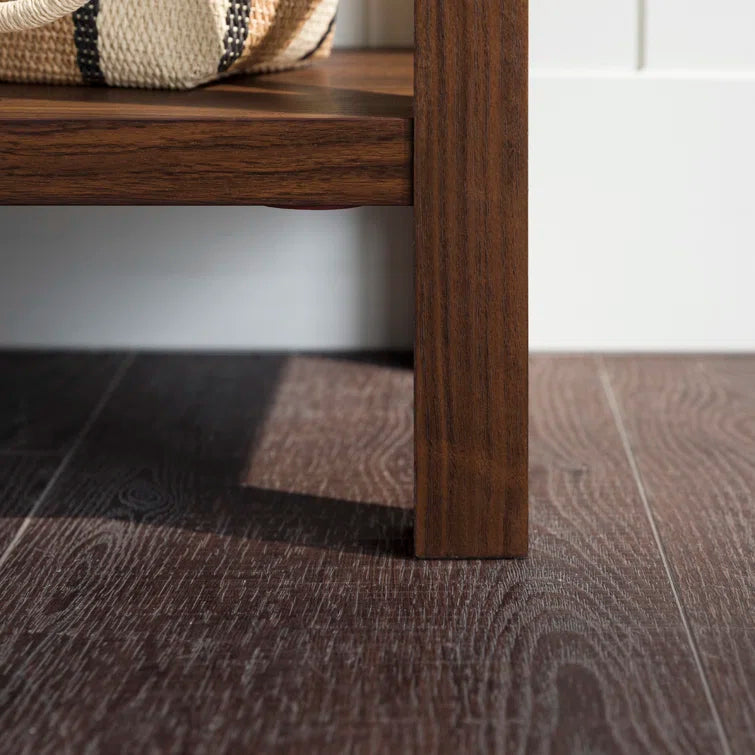 Larenda Entryway Table with Open Shelf Storage