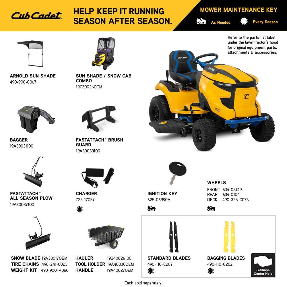 XT1 Enduro LT 42 in. 56-Volt MAX 60 Ah Battery Lithium-Ion Electric Drive Cordless Riding Lawn Tractor