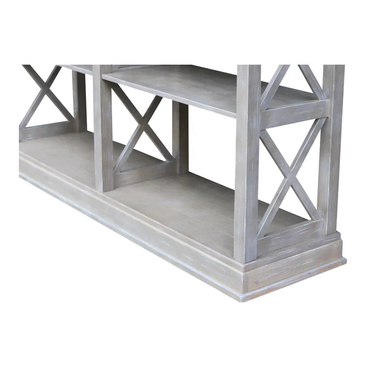Rossitano 60'' Unfinished Solid Wood Console Table