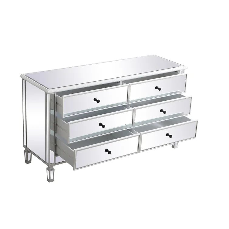 Brixton 6 Drawer 60" W Double Dresser