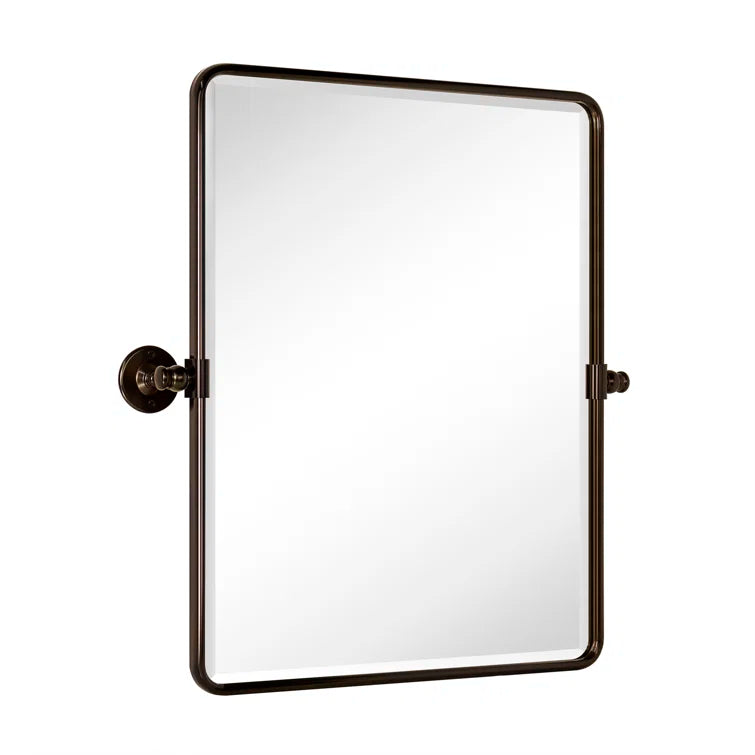 Woodvale Metal Framed Wall Mounted Bathroom / Vanity Mirror