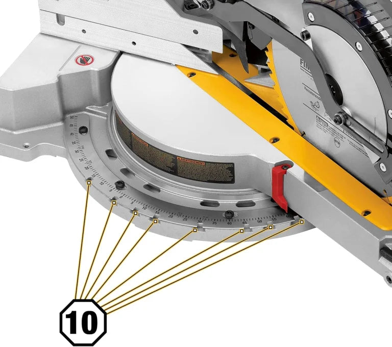 DEWALT DWS780 12-Inch Double Bevel Sliding Compound Miter Saw (DWS780) , Black
