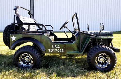 🔥Factory clearance sale-Mini Gas 125cc jeep Mini Truck ELITE Editionr