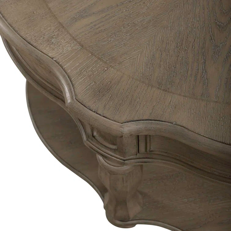 Tylene Cocktail Table W/ Two Round End Tables Set