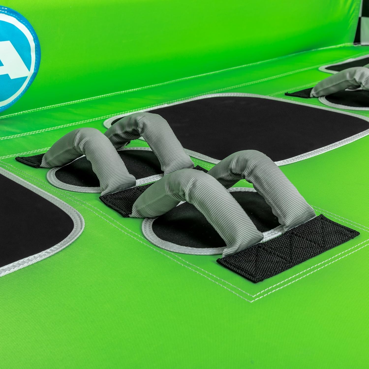 Airhead Mable Inflatable Towable Tube, 1-4 Rider Models, Dual Tow Points, Full Nylon Cover, EVA Foam Pads, Patented Speed Valve, Boat Tubes and Towables