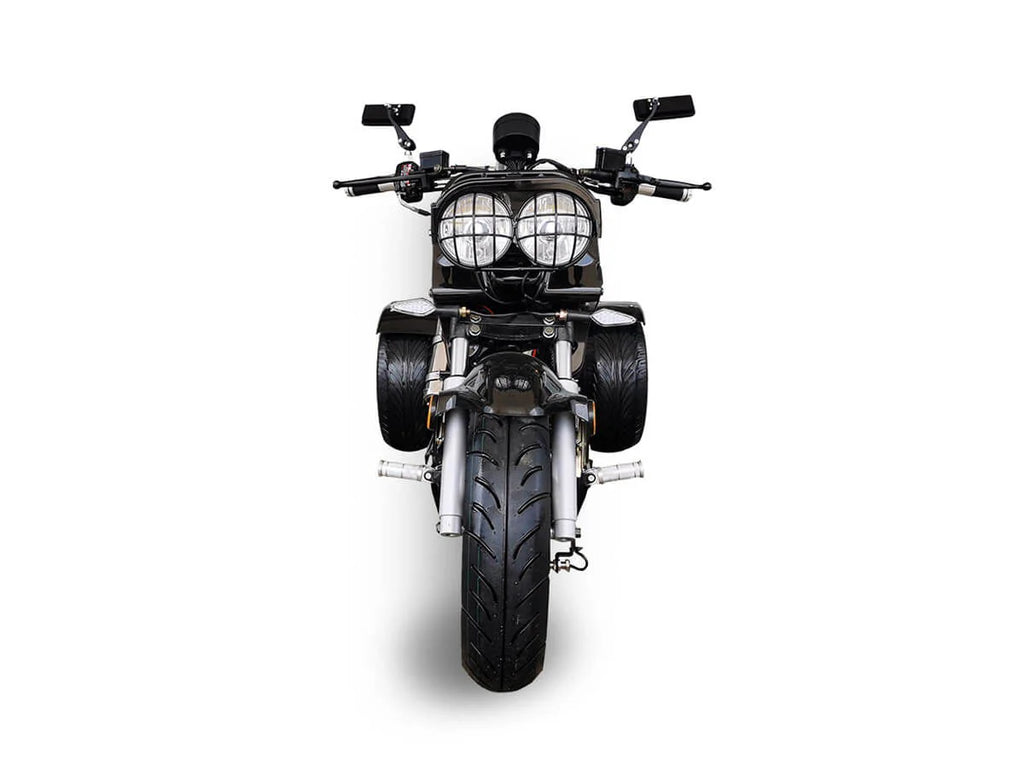 Maddog 150cc Street Trike, Automatic, Disc Brakes, 14 inch Aluminum Rear Wheels