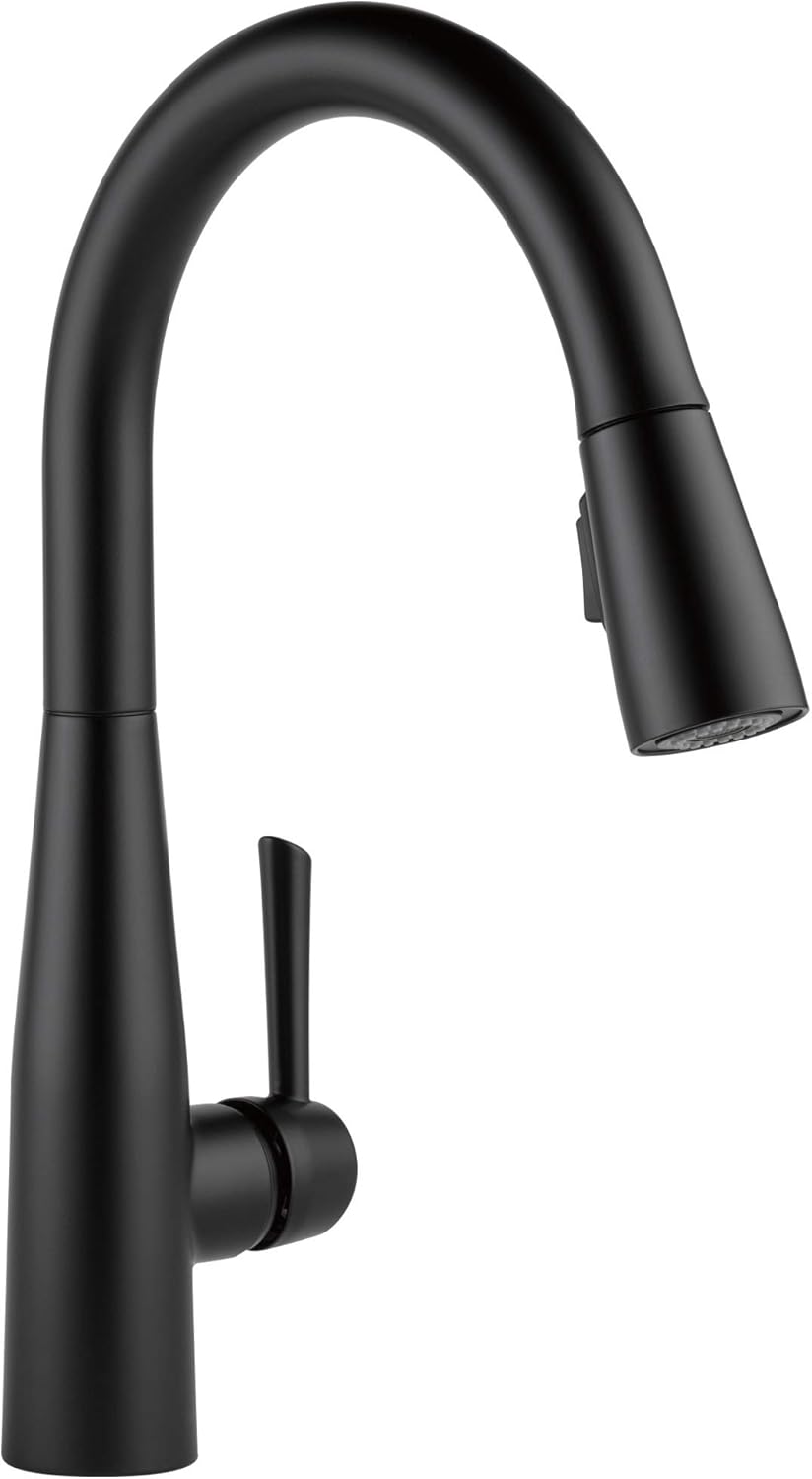 Delta Essa Touchless Kitchen Faucet with Touch Technology, Brushed Nickel Kitchen Sink Faucet with Pull Down Sprayer, Single Hole, Arctic Stainless 9113TL-AR-DST