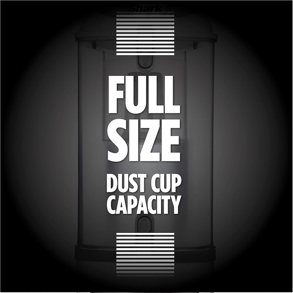 Shark Upright Vacuum, Navigator Lift-Away with Swivel Steering, HEPA Filter, XL Dust Cup, Pet Power, Dusting Brush, and Crevice Tool, Perfect for Pet Hair, White/Silver, NV356E
