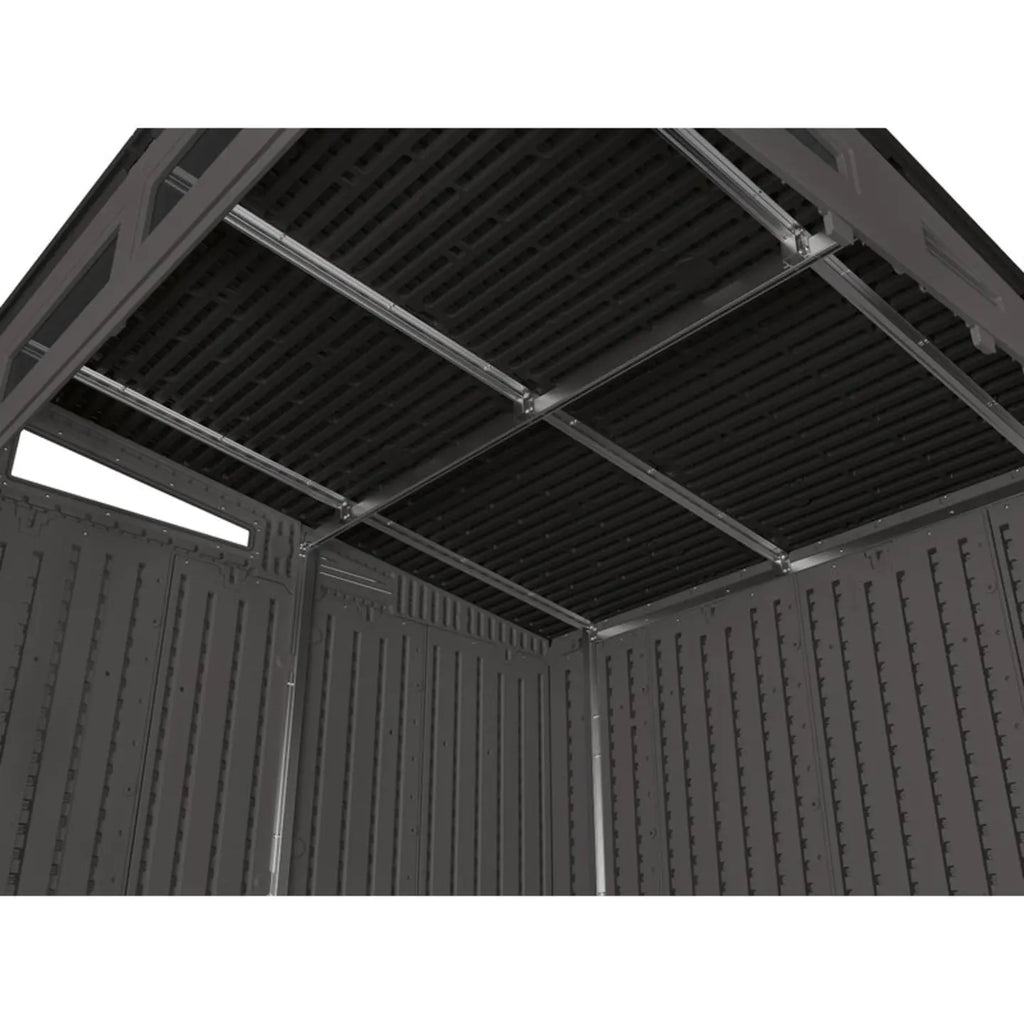 Suncast Modernist 7 ft. W x 7 ft. D Resin Storage Shed