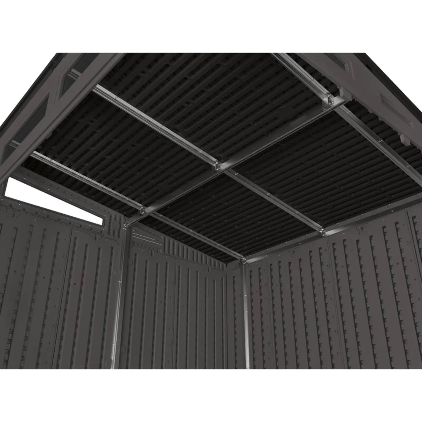 Suncast Modernist 7 ft. W x 7 ft. D Resin Storage Shed