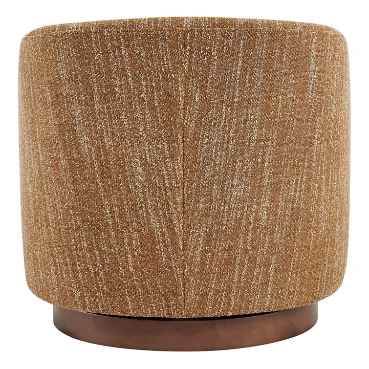 Bennett Upholstered Swivel Barrel Chair