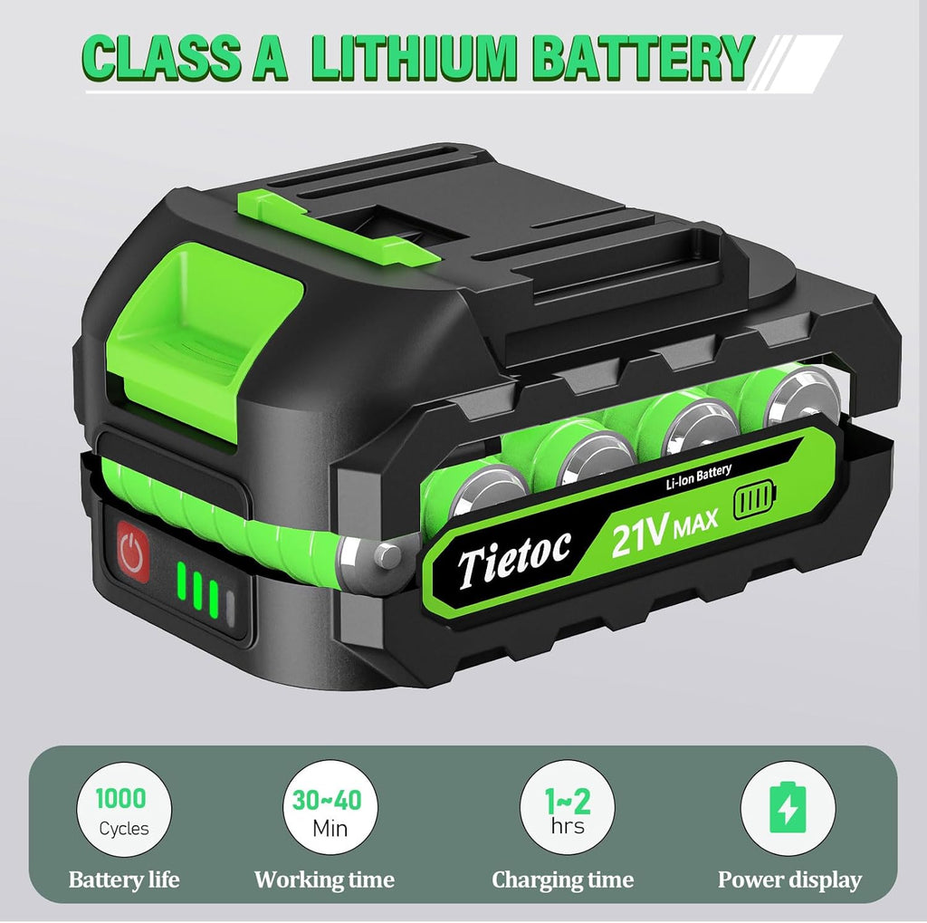 Tietoc Mini Chainsaw 6 Inch Cordless, Portable Electric Chain Saw Small Handheld Battery Powered Super Saws, Stocking Stuffers Christmas Gifts for Men Women, Birthday Mens Gift for Dad Fathers Husband