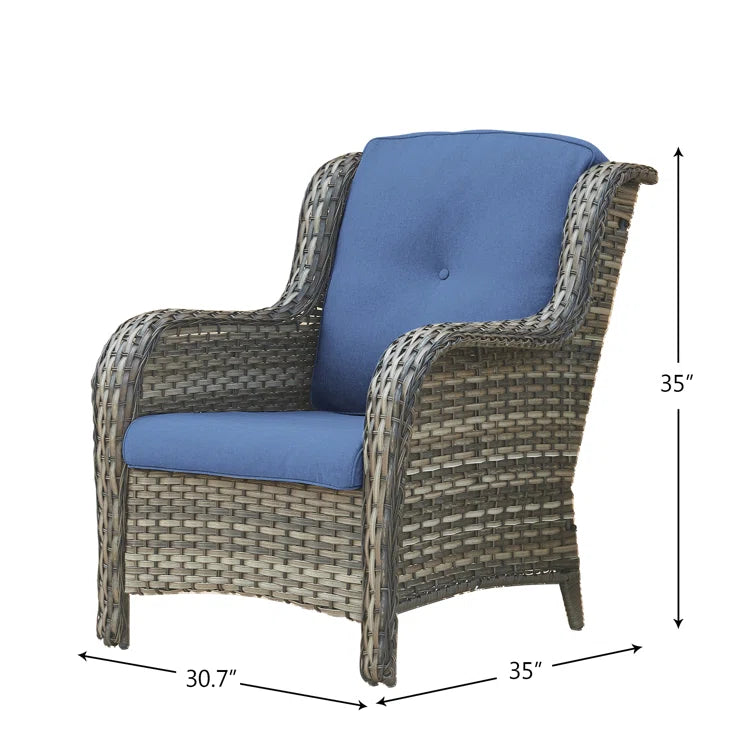 Bonia Wicker Rattan Outdoor Chairs