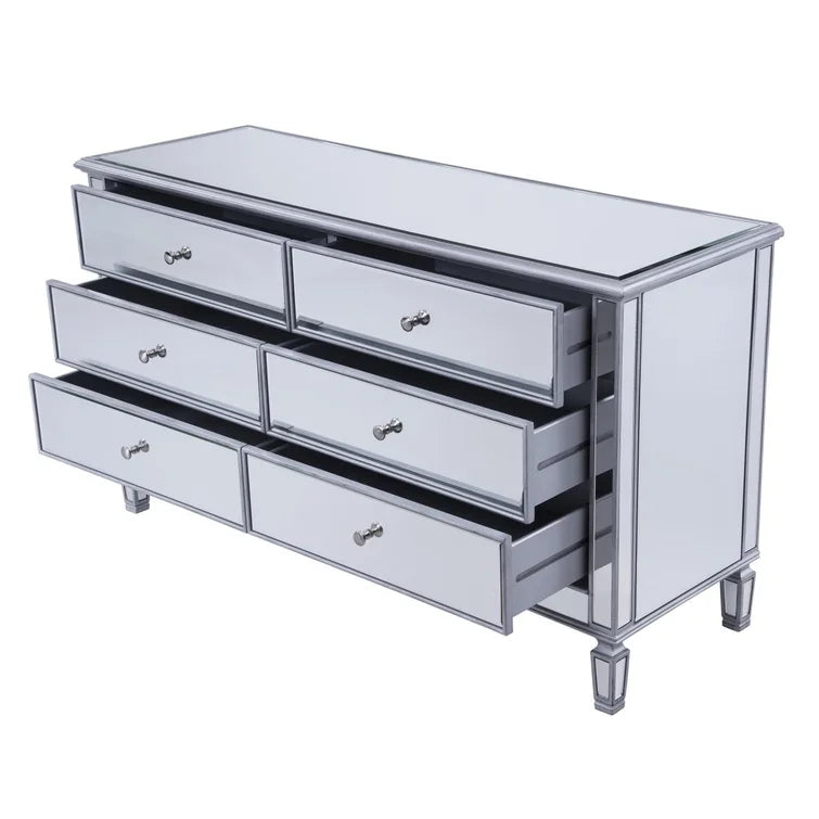 Brixton 6 Drawer 60" W Double Dresser