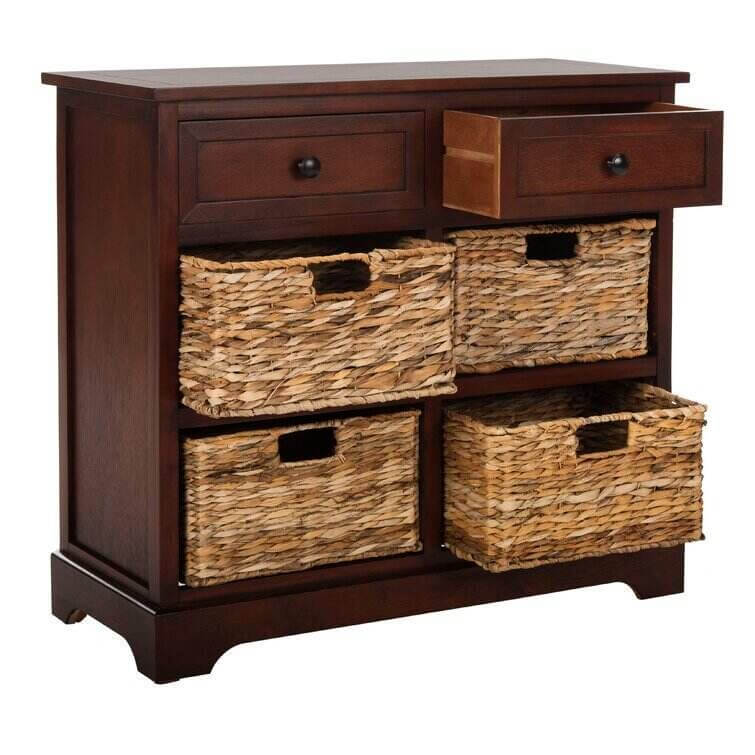 Swick 26'' Tall Solid Wood 2 - Drawer Accent Chest