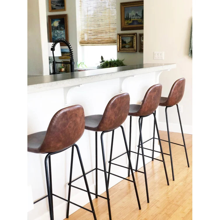 Kody Vegan Leather Bar & Counter Stool