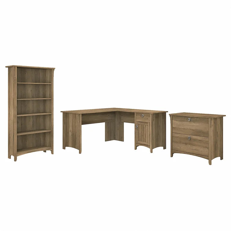 Khadesha 3 Piece Computer Desk Office Set