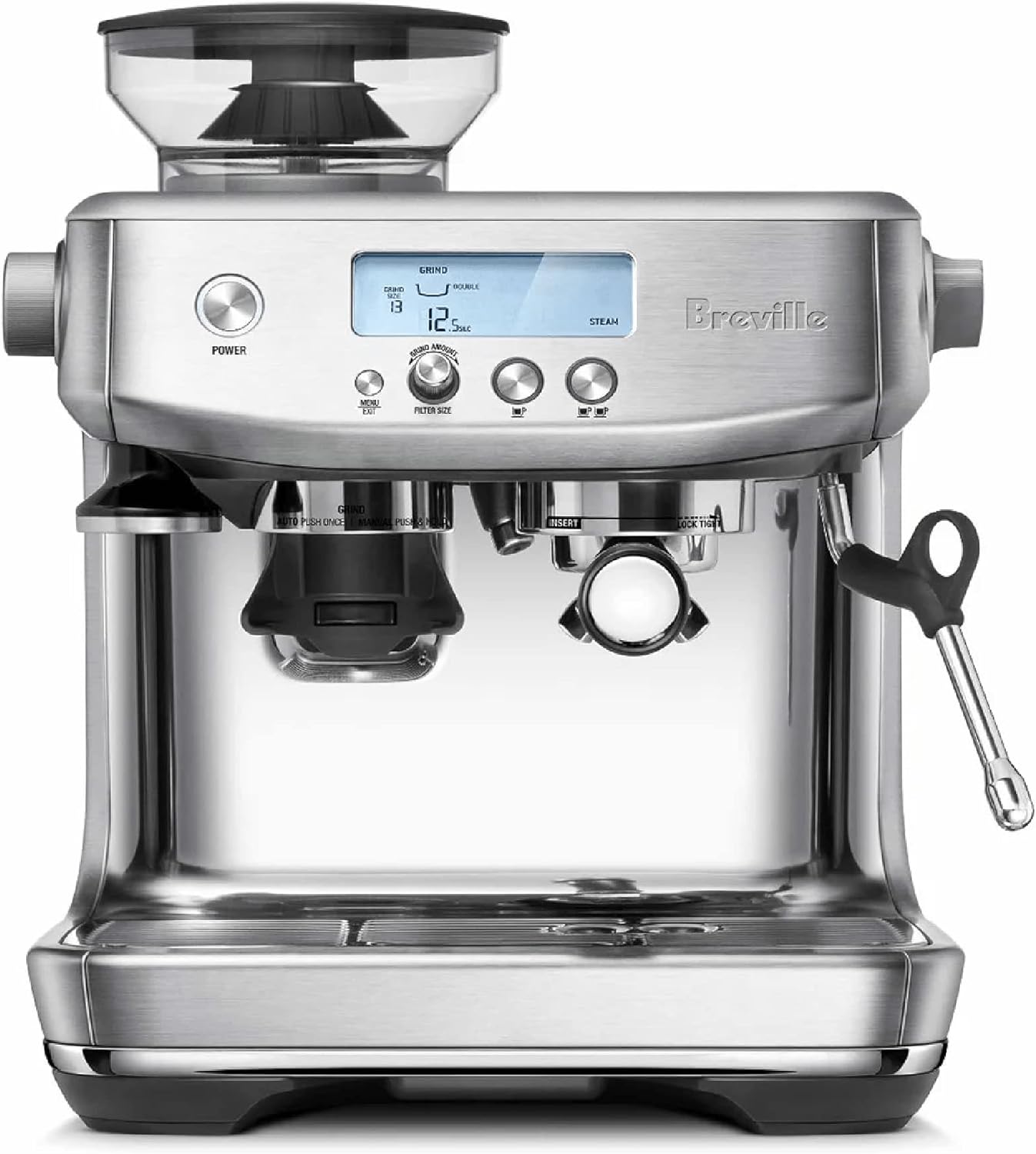 Breville Barista Pro Espresso Machine BES878BTR, Black Truffle