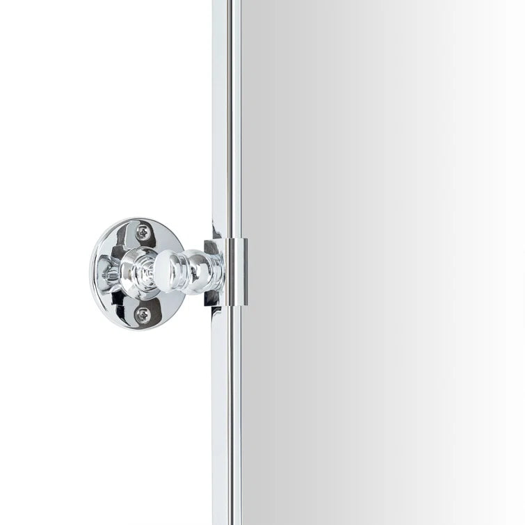 Woodvale Metal Framed Wall Mounted Bathroom / Vanity Mirror