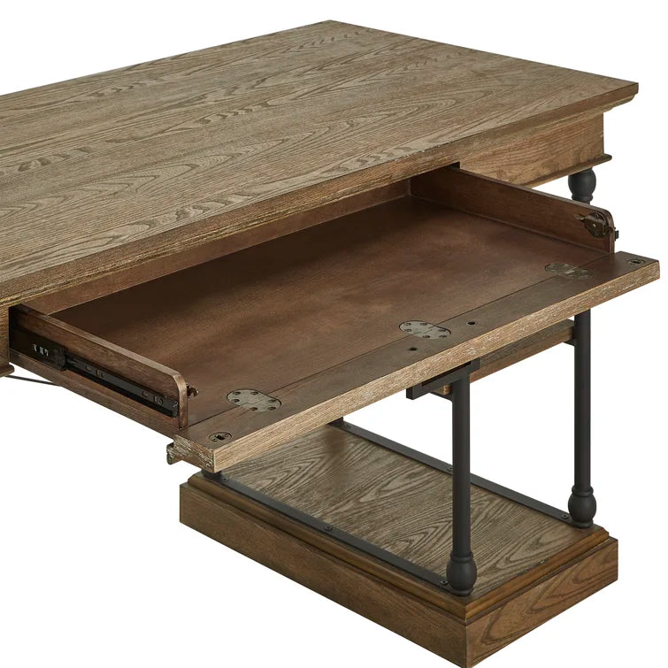 Kyler Solid Wood Top Writing Desk