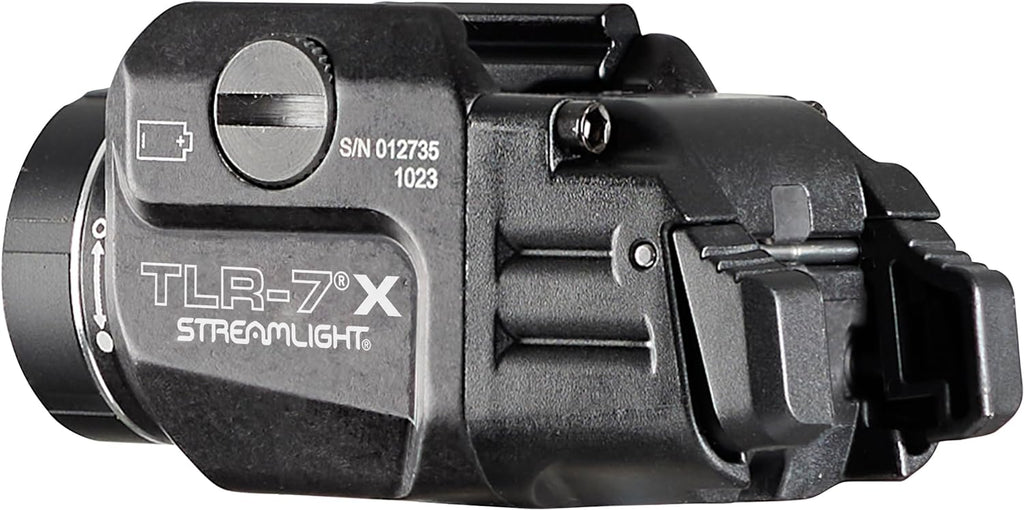 Streamlight 69456 TLR-7 X USB 500-Lumen Compact Tactical Weapon Light with High & Low Paddle Switches and Key Kit, Flat Dark Earth