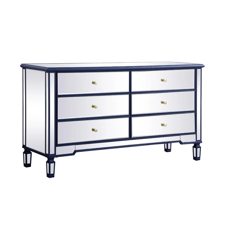 Brixton 6 Drawer 60" W Double Dresser