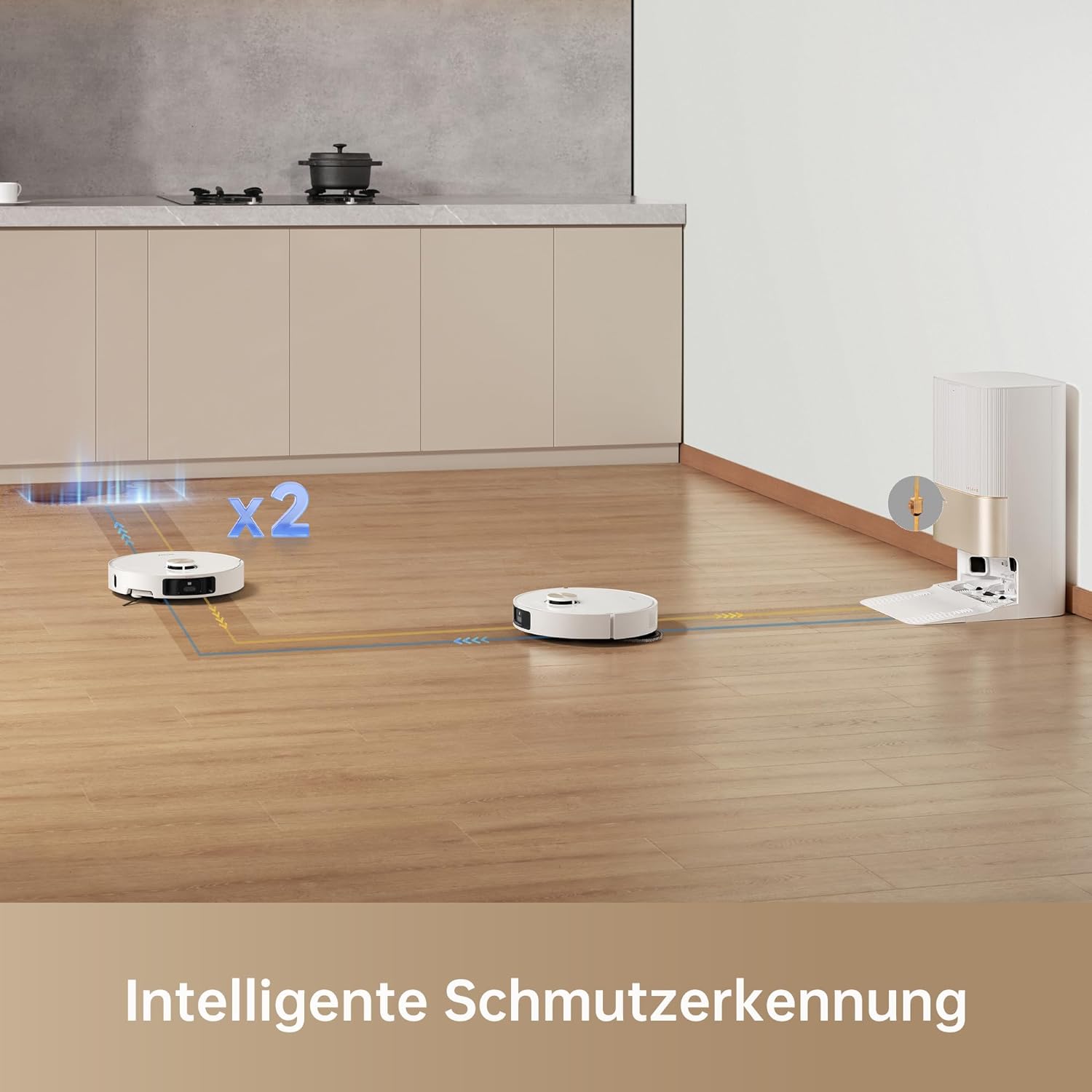 dreame X40 Ultra Complete Robot Vacuum Cleaner with Removable & Lifting Mop