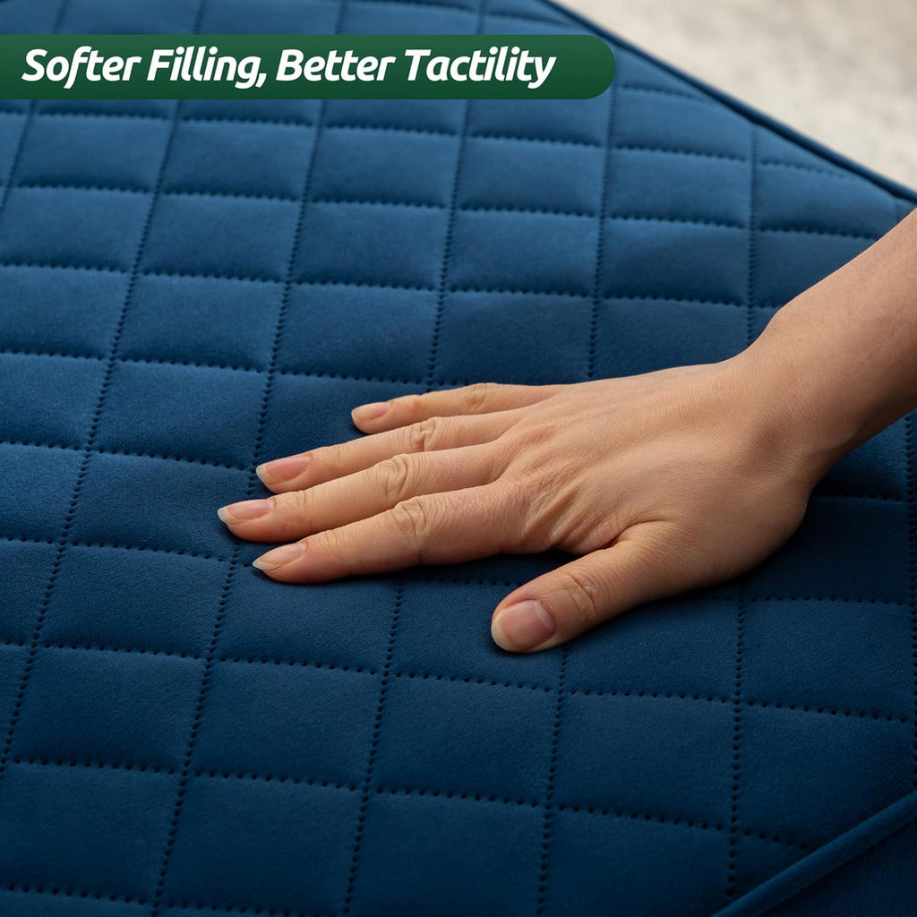 Sofa Bed, 4 in 1 Multi-Function Folding Ottoman Breathable Linen Couch Bed with Adjustable Backrest Modern Convertible Chair for Living Room Apartment Office