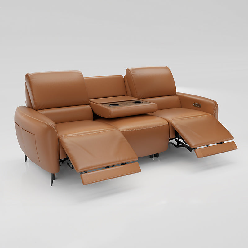 AeroStretch 3 Seater Power Zero Wall Recliner Sofa with Drop Down Table Tray