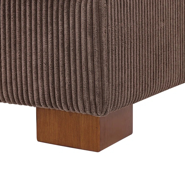 Mordecai 90'' Corduroy Sleeper Sofa