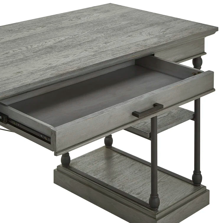 Kyler Solid Wood Top Writing Desk