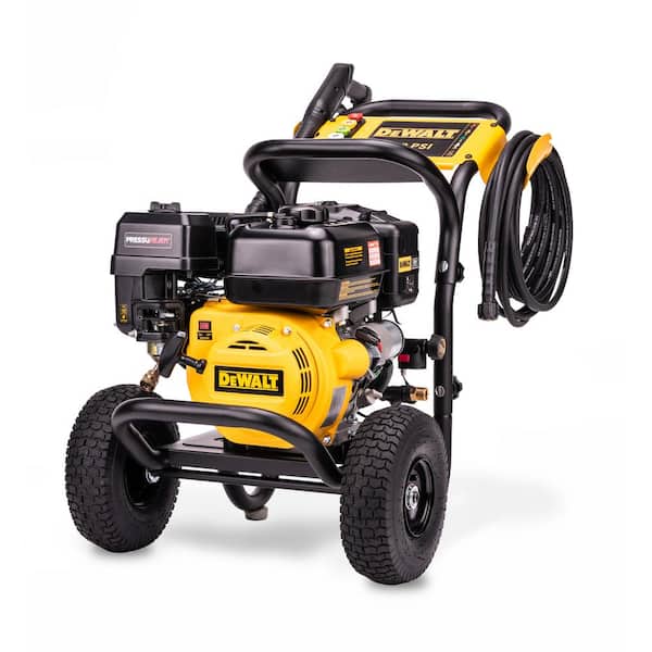 DeWalt DXPW3400PRNB-S PressuReady 3400 PSI Gas Pressure Washer with Quick Start Technology, 2.5 GPM Axial Cam Pump, 208cc Engine, Cold Water, Includes 25-Ft Hose, Nozzles, Spray Gun & Wand, 49-State