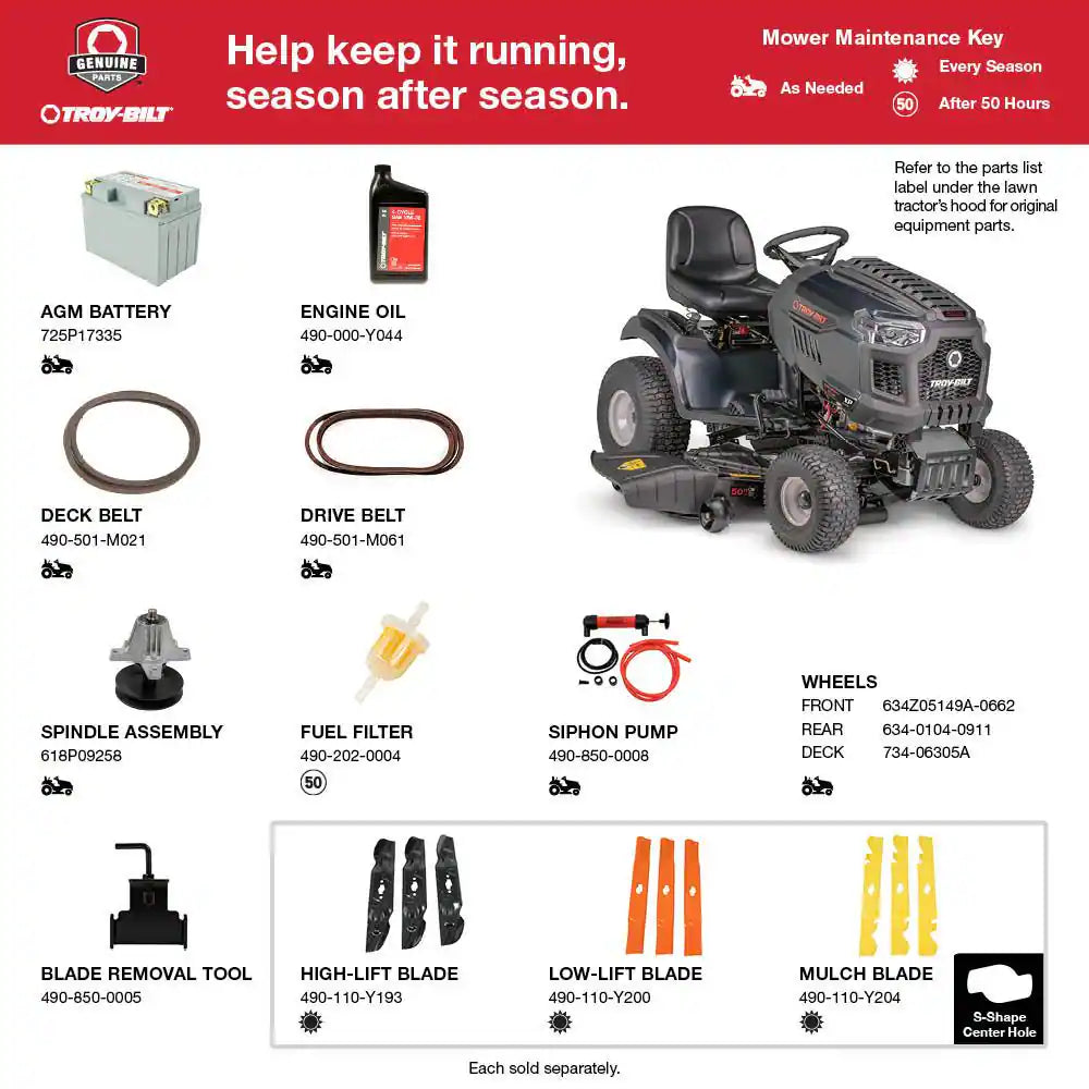 Super Bronco XP 50 in. Fabricated Deck 24 HP V-Twin Kohler 7000 Series Engine Hydrostatic Drive Gas Riding Lawn Tractor