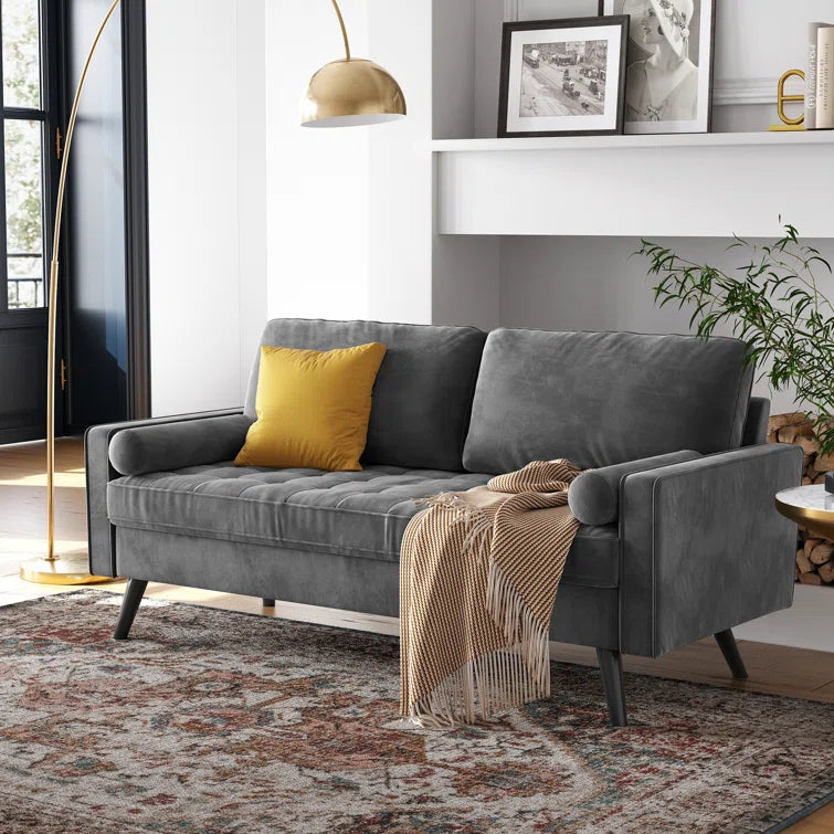 Brumback 69.7'' Velvet Sofa
