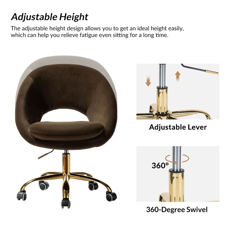 Lourdes Task Chair with Ergonomic Design