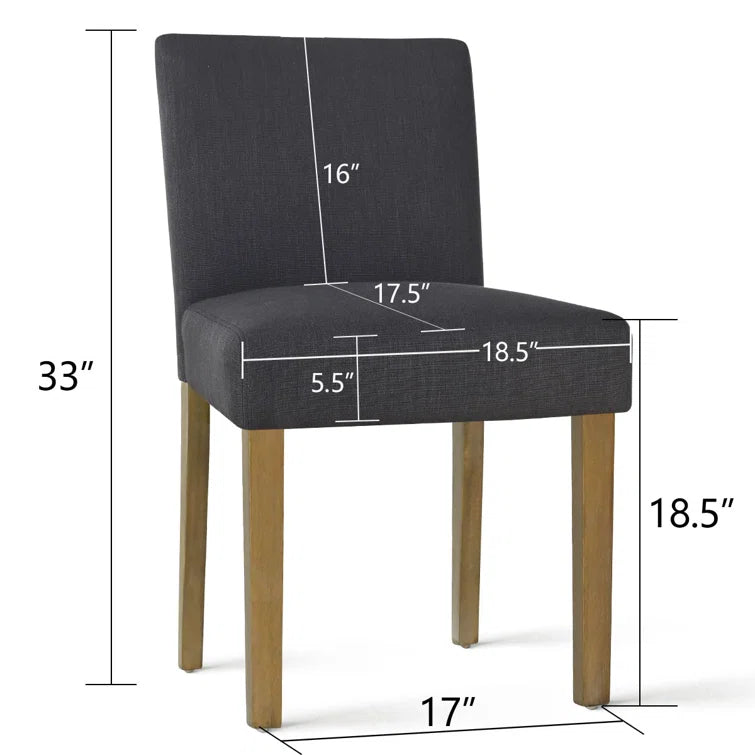 Alesana Linen Parsons Chair